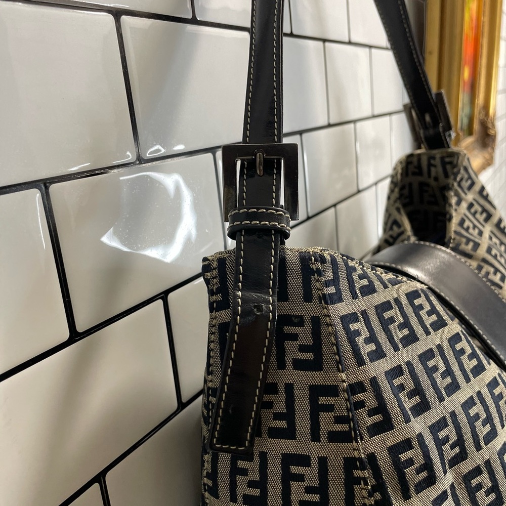 Vintage Fendi Borsa Tracolla Zucca - Picture 9 of 14